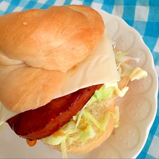 照り焼きチーズハンバーグ☆彡